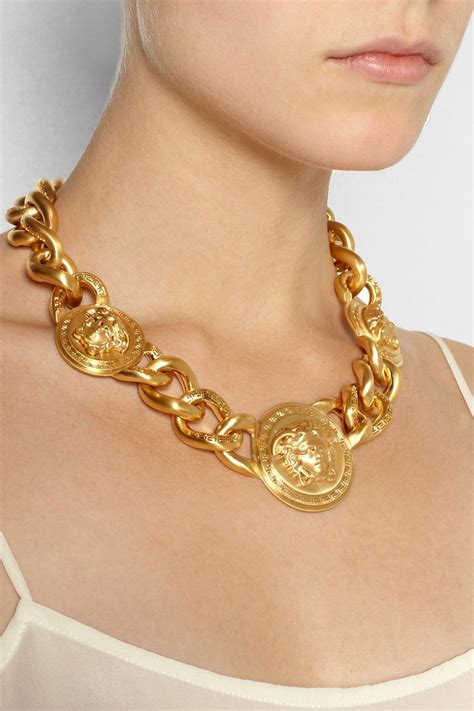 Versace necklace sale